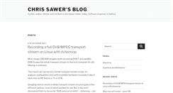 Desktop Screenshot of cjsawer.whitewillow.co.uk